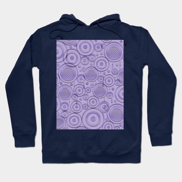 Abstract round pattern III Hoodie by Sinmara